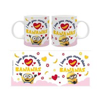 Cana Minions - 320ml - Love - I Love You More Than Bananas - 2