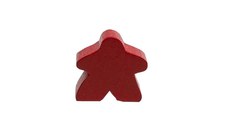 Carcassonne Meeples Big - Rosu