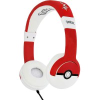 Casti pentru Copii OTL - Pokemon Pokeball Red - 1