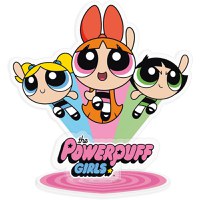 Figurina Acrilica Powerpuff Girls - Blossom, Bubbles and Buttercup - 1