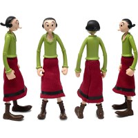 Figurina Articulata Popeye Power Stars Olive Oyl - 3