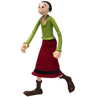 Figurina Articulata Popeye Power Stars Olive Oyl - 1