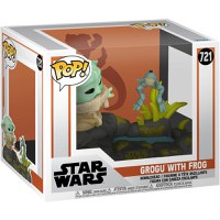 Figurina Funko Pop! Deluxe Mandalorian S10 - Din Grogu with Frog - 2