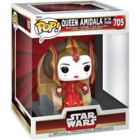 Figurina Funko Pop! Deluxe Star Wars - Amidala on Throne - 2