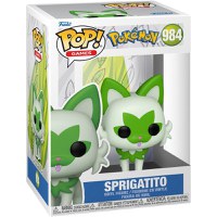 Figurina Funko Pop Games Pokemon - Sprigatito (EMEA) - 2