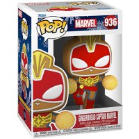 Figurina Funko Pop Marvel Holiday - Captain Marvel - 2