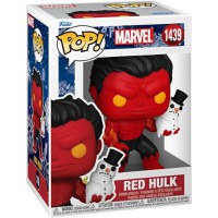 Figurina Funko POP Marvel Holiday S4 - Red Hulk - 2