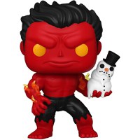 Figurina Funko POP Marvel Holiday S4 - Red Hulk - 1