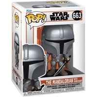 Figurina Funko Pop Star Wars The Mandalorian Season 3 - Mandalorian with Darksaber - 2