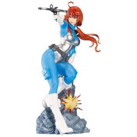 Figurina G.I. Joe Bishoujo PVC 1/7 Scarlett 25th Anniversary Sky Blue Color Ver 23 cm - 1