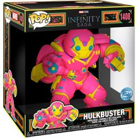 Figurina Iron Man Super Sized Jumbo POP! Hulkbuster (BLKLT) 25 cm - 2