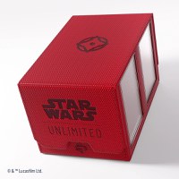 Gamegenic - Star Wars: Unlimited Double Deck Pod - Red - 1