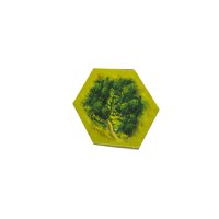 Landscape Counters Hexagonal - Padure - 1