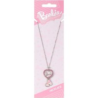 Lantisor si Pandantiv Barbie Crystal Heart and Roller Skate - 3