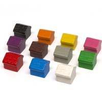 Monopoly Houses - Galben - 1