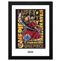 Poster cu Rama One Piece - Luffy In Wano Artwork - 1