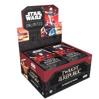 Precomanda FFG - Star Wars Unlimited - Twilight of the Republic Booster Display (24 Booster) - 1