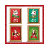 Rama Unicorn - Kraft 15x20 - Assortment - X-MAS - 2