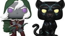 Set 2 Figurine Funko POP Games D&D S2 - Drizzt & Guenhwyvar