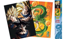 Set 2 Postere Chibi Dragon Ball - Goku & Shenron (52x38)