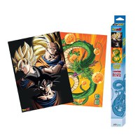 Set 2 Postere Chibi Dragon Ball - Goku & Shenron (52x38) - 1