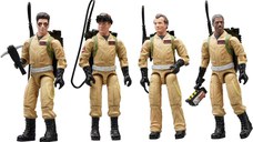 Set 4 Figurine Articulate Ghostbusters Plasma Series 40th Anniversary 10 cm