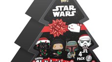 Set 4 Figurine Funko Pocket POP Star Wars - Tree Holiday Box