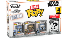 Set 4 Mini Figurine Bitty POP: Mandalorian 4PK - ﻿Heavy Mandalorian