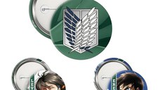 Set Insigne Attack on Titan - Eren & Levi