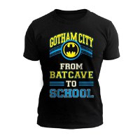 Tricou Batman - Batcave to School Negru - L - 1