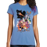 Tricou FCBD 2021 Comm Artist Young Albastru Dama - S - 1