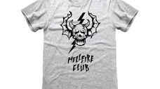 Tricou Stranger Things Hellfire Skull - S