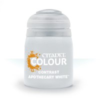 Vopsea Warhammer Contrast Paint Apotechary White - 1