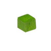 Wooden Cube 8 mm - Verde deschis - 1