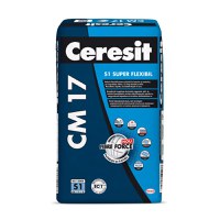 Adeziv gresie si faianta Ceresit CM 17 pentru interior/exterior 25 kg - 1