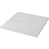 Cadita de dus Cersanit Tako Slim patrata 900 x 40 mm alba + sifon S932-158 - 2