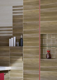 Faianta decor Ambio Brown Mosaic 25 x 40 - 2