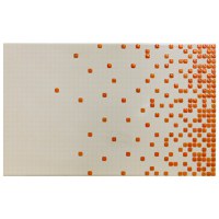 Faianta decor Tamara Orange 25 x 40 - 1