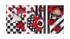 Faianta decorativa Charlotte Red Ladybug 2 25 x 50