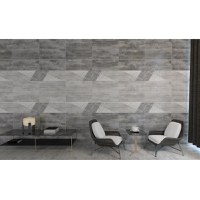 Faianta rectificata Fossil Light Grey 30 x 75 - 2