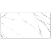 Gresie portelanata rectificata Carrara White bookmatch A 60X120 lucioasa - 1