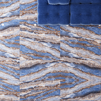 Gresie portelanata rectificata Onyx Sky Blue 60X120 lucioasa - 5