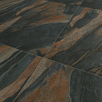 Gresie portelanata rectificata Slate Anthracite 60X120 sugar - 4