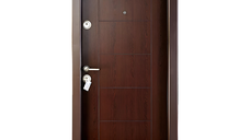 Usa metalica exterior Mega Door Ekoplus 9100 Wenge dreapta