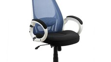 Scaun ergonomic OFF 912 albastru