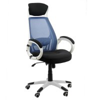 Scaun ergonomic OFF 912 albastru - 1