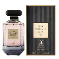 Apa De Parfum Alhambra Pink Shimmer Secret Oud, femei, 100 ml - 2