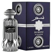 Apa de parfum Sumou Platinum by Lataffa, 100ml, barbati - 1