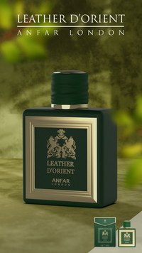 LEATHER D'ORIENT by ANFAR LONDON, extract de parfum, barbati, 115ML - 4