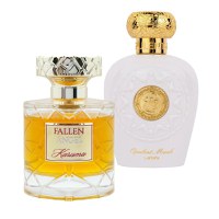 Pachet 2 parfumuri, Fallen Angel by Asten si Opulent Musk Lattafa, 100ml - 1